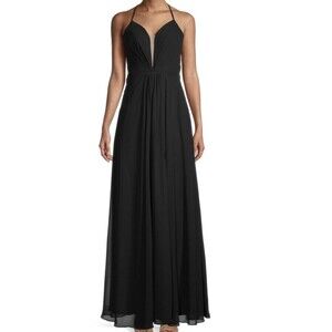 Elegant Black Evening Gown